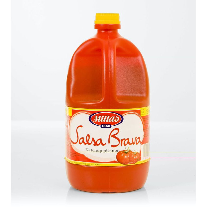 SALSA BRAVA GARRAFA 6/1850g